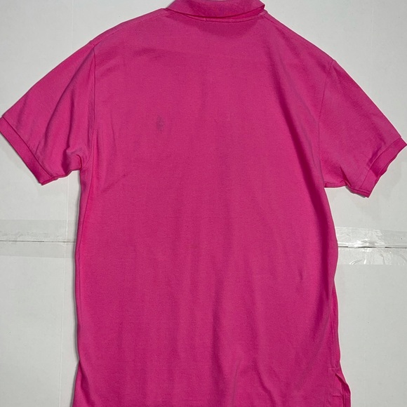 (NEW) Hot Pink Men’s Polo Ralph Lauren Iconic Mesh Shirt👕🏷 - Picture 8 of 14